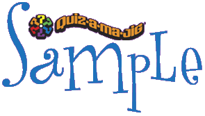 Quizamajig Sample